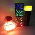 Miniatyrbillede 2 af 5: Hjem Dekoration Minecraft Spil Fakkel Lampe Led Natlys Genopladelig Gave