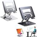 Miniatyrbild 1 av 4: Laptopställ i aluminiumlegering med 360° rotationsfäste