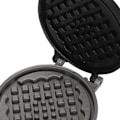 Miniatyrbilde 2 av 4: Vaffeljern med dobbeltsidig vaffelplate, non-stick kokeplate, vaffeljern med avtakbart håndtak for vafler, smørbrød, brødrister