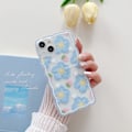 Miniatyrbild 3 av 5: Compatible with iPhone 16 Pro Women's Case, Cute Floral Pattern Protective Case, Trendy Ultra-Thin Soft Silicone TPU Shockproof Protective Shell iPhone16E