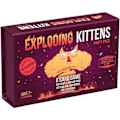 Pikkukuva 1 / 4: Exploding Kittens Party - Venäläinen ruletti -korttipeli, yksinkertainen perheystävällinen peli