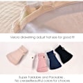 Miniatyrbild 3 av 4: Cotton Hat with Wide Brim, UPF50 UV Protection, Packable Beach Hat, Summer Bucket Hat for Travel