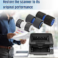 Miniatyrbild 2 av 5: 8262B001 8262B001AA Scanner Utbytesvals Kit Passar för -G1100 -G1130 -G2090 -G2110 -G2140 Skannrar