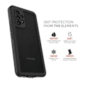 Pikkukuva 2 / 5: Body Glove Tidal Vedenpitävä puhelinkotelo Samsung Galaxy A53 5G - Pu/Harmaa