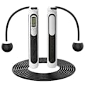 Miniatyrbillede 1 af 5: Fitness Revolution, Kuglevægtet Justerbart Speed ​​Sjippetov, 360-graders Kuglelejer for Jævn Rotation, Ergonomisk Skridsikkert Greb til Indendørs Brug
