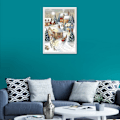 Miniatyrbild 3 av 5: Diamantmålning Jul DIY 5D Diamantmålningsset