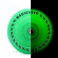 Pikkukuva 3 / 3: Reagoiva Yoyo K1-plus Yoyo-säkillä + 5 narua ja Yo-yo-käsine Gif, vihreä