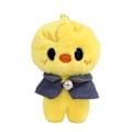 Miniatyrbillede 1 af 2: Stray-Kids plysjdyr nøglering 10cm, sød nøglering Gul kylling Yellow chicken