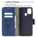 Miniatyrbillede 3 af 4: FAYANGRIES PU Læderetui til Samsung Galaxy A21s Støtte Cover