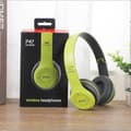 P47 Over-Ear Bluetooth Hörlurar - Trådlöst Vikbart Headset med Aktiv Brusreducering & Mikrofon Green