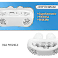 Miniatyrbillede 3 af 5: 3-i-1 CPAP-enhed mod snorken, automatisk snorken, søvnapnø, hjælpemiddel, stop, luftrenser, filter