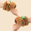 Miniatyrbild 4 av 5: Söt Capybara Djur Slap Snap Wrap Armband Plysch A