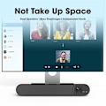Miniatyrbillede 5 af 5: Kablet Computerhøjttaler USB-lydpanel med mikrofon Stereo Lydhøjttaler til bærbar desktop