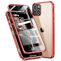 Miniatyrbilde 3 av 5: TG iPhone 14 Plus - Stilig Magnetisk Dobbeltsidig Deksel Lilla