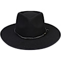 Miniatyrbillede 1 af 5: Bredskygget Fedora - Panama Hat i Uldfilt