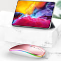Pikkukuva 5 / 5: LED langaton hiiri Ladattava Slim Silent Mouse 2.4G - varastossa Musta