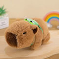 Miniatyrbild 5 av 5: Söt Capybara Djur Slap Snap Wrap Armband Plysch A