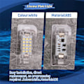 Miniatyrbild 5 av 5: Baklykta för bil Passar - W242 W246 B- LED Registreringsskyltsbelysning A2468201566 PZ168