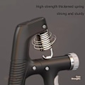 Miniatyrbild 2 av 5: 10-100 kg A-typ Justerbart Handgrepp Power Tungt Grepp Svart OneSize