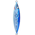 Miniatyrbild 1 av 5: 200g Jigging 3D Självlysande Konstgjord Fisk Lockbete Saltvatten Fiskeverktyg