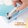 Miniatyrbilde 2 av 4: Stiftemaskin, Kontorstiftemaskin, Stiftemaskin for skrivebord Bærbar Holdbar Stiftemaskin Kontorrekvisita (Rosa)