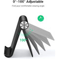 Miniatyrbilde 3 av 4: Justerbart nettbrettstativ kompatibelt med iPad 10.2 2019