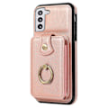 Pikkukuva 4 / 5: Samsung Galaxy S22 5G Kuori RFID-suojaava Jalustallinen TPU+PU Nahkainen Puhelinkuori