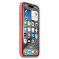 Miniatyrbillede 3 af 3: Silikoneetui til iPhone 19 Pro, MagSafe-kompatibelt  Pink Guava iPhone 15