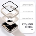 Miniatyrbild 4 av 5: [2-i-1] Vattentätt skärmskydd för Apple Watch