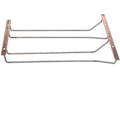 Miniatyrbilde 2 av 5: 14\" Bronse Vinglassholder Under Skap, Vinglassholder, Vinglass Oppbevaringsstativ, 2 Rader