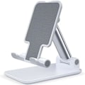 Pikkukuva 1 / 5: Matkapuhelinpidike Jalusta iPhone 13 12 11 Pro Max X iPad ja kaikille älypuhelimille Säädettävä metallinen pöytäteline tabletille
