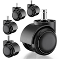 Miniatyrbilde 1 av 5: 5 stk Kontorstol Hjul for IKEA, 10 mm x 22 mm, Egnet for Harde Gulv (250 kg Kapasitet) Parent
