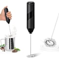 Miniatyrbilde 1 av 4: Håndholdt Elektrisk Melkeskummer Visp, Mini Automatisk Melkeskummer Røreverktøy, for å Forberede Lattes, Cappuccinoer og Varm Sjokolade