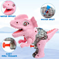 Miniatyrbillede 4 af 5: Vandpistol med dinosaurie til børn - Fjernstyret vandskyder - Legetøj til poolstrandfest - Sjov gave til børn Rosa Dicrosaurus - Perfekt Pink Dicrosaurus