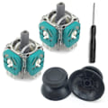 Miniatyrbilde 2 av 4: 2 stk. Analoge Tommel-Joystick Reparasjonsdeler Dualshock Erstatning for PS4-Kontrollere
