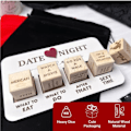 Miniatyrbilde 3 av 5: Date Night-terninger for par, romantisk Date Night-parspill med oppbevaringspose, perfekt for par Valentinsdag, bursdag, bryllup 1 stk...