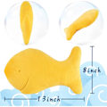 Miniatyrbilde 5 av 5: Fiskebolle Plysj, 33 cm Gullfisk Cracker Pute, Gullfisk Pute Ideell