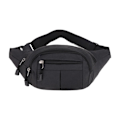 Miniatyrbillede 1 af 2: Fanny Pack Bæltetaske SORT - spot salg sort