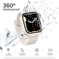 Miniatyrbilde 3 av 5: [2 i 1] Vanntett skjermbeskytter for Apple Watch