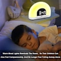 Miniatyrbillede 5 af 5: Simuleret Sunrise Vækkeur Digitalt Vækkeur Intelligent Natlampe til Soveværelse