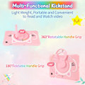 Miniatyrbillede 2 af 5: CDQ-etui til Samsung Tab A8 10.5 med roterende stativ SM-X200/X205
