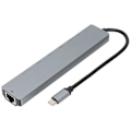 Pikkukuva 4 / 5: USB C -telakka 8 in 1 Monitoiminen Type C - RJ45 USB3.0 USB C HD Multimedia Interface -telakointiasema pöytäkoneelle ja kannettavalle tietokoneelle