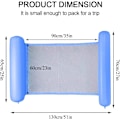 Miniatyrbild 2 av 5: Uppblåsbar vattenhängmatta - Pool Lounger Float Bed