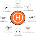 Miniatyrbild 3 av 4: Drone , universal vattentät bärbar hopfällbar landningsplatta