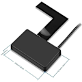 Miniatyrbild 2 av 5: Digital radioantenn för bil, DAB/DAB+ FM-antenn SMB-adapter