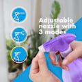 Miniatyrbillede 5 af 5: Vandsprayflasker (2 stk.) 500 ml – Tomme plastsprayflasker til væske | Genanvendelige og genopfyldelige (blå og lilla)