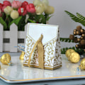 Miniatyrbilde 2 av 5: 50 små gullpapir gaveesker for 50 års gullbryllup, konfetti godteriboks for 50-års jubileum fest bursdag juleboks