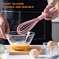 Miniatyrbillede 5 af 5: Silikonepiskeris, Wisk køkkenredskab, 5 stk. silikonepiskeris til madlavning, høj varmebestandig til 500°F non-stick køkkengrej
