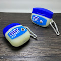Miniatyrbild 4 av 4: Airpods Fodral 4:e Generationen Tecknad Design Stötsäkert Silikon Skyddsfodral för Män Kvinnor