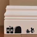 Pikkukuva 3 / 5: Portaiden tarra Portaalin seinätarra DIY Laatta tarra Vedenpitävä Kodin sisustus Perheen portaiden tarra Seinäkoriste Tarra